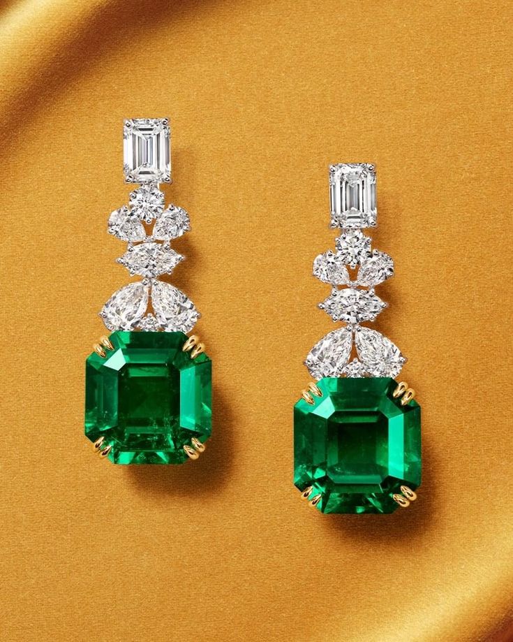 Diamond Drop Earrings