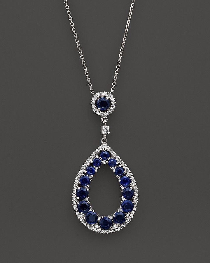 Sapphire & Diamond Celebration Pendant
